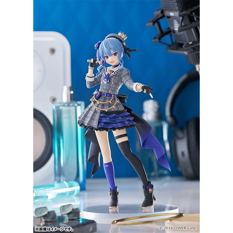 Original Good Smile GSC POP UP PARADE SP Hololive Production Hoshimachi Suisei Action Figure Anime Model Collectible Toys Gift