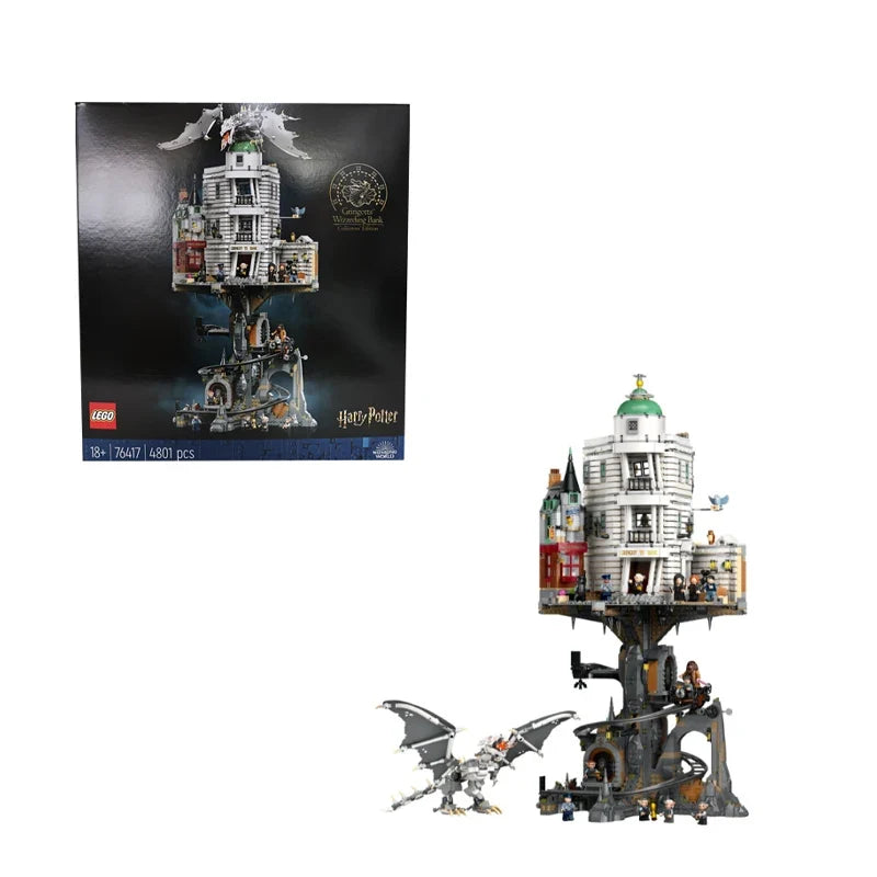 Lego 76417 Gringotts ™ The Witcher Bank-Collectible Children's Educational Building Blocks Children's Toys