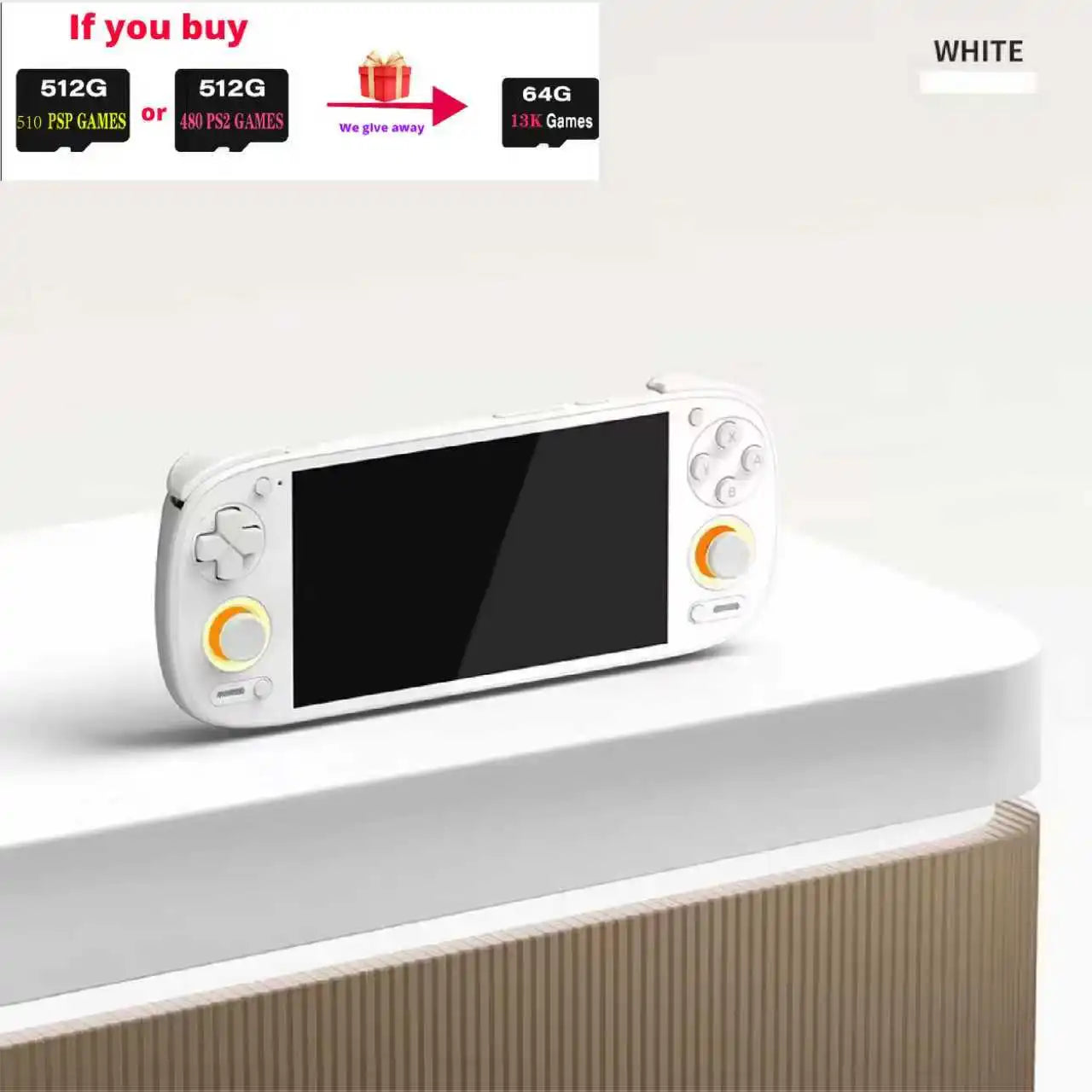 Retroid Pocket 5 RP5 Retro Handheld Game Console Video Game Consoles 8G+128G PSP PS2 5.5 Inch OLED Touch Screen SD865 Android13