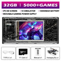 A10 Handheld Game Console Power Bank Integrated 10000mAh 20W Fast Charging Magnetic Wireless Charging Mobile Power Supply 2IN1