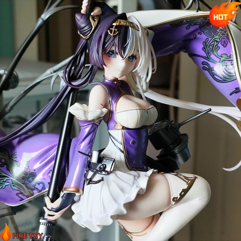 Genuine In Stock Meow Neonmax Azur Lane  Ying Rui 1/7 Action Figure Collectible Value Good Birthday Gifts Toys Limited Toy