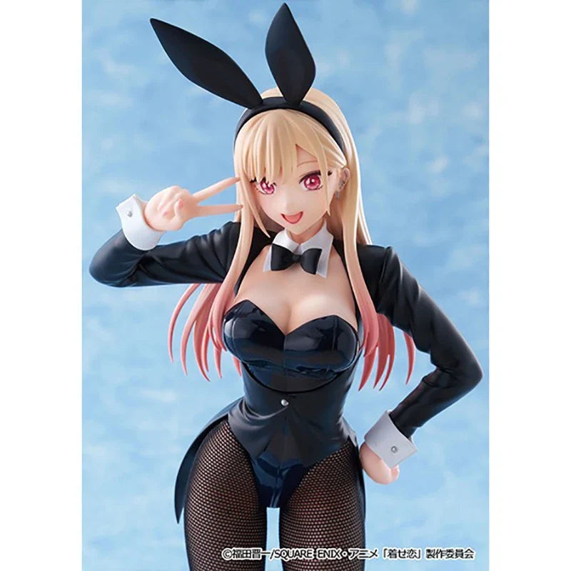 Original  ANIPLEX+ My Dress-Up Darling Kitagawa Marin Halloween Bunny Ver. Anime Figure Model Collectible Toys For Boys 23.5Cm