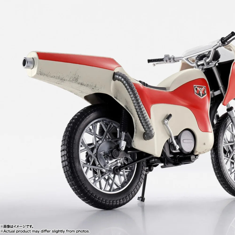 Bandai SHF New Cyclone Masked Rider 1 Motorcycle Figure Motorcycle Accessories Model Toys Desktop Ornaments Collectibles Gifts