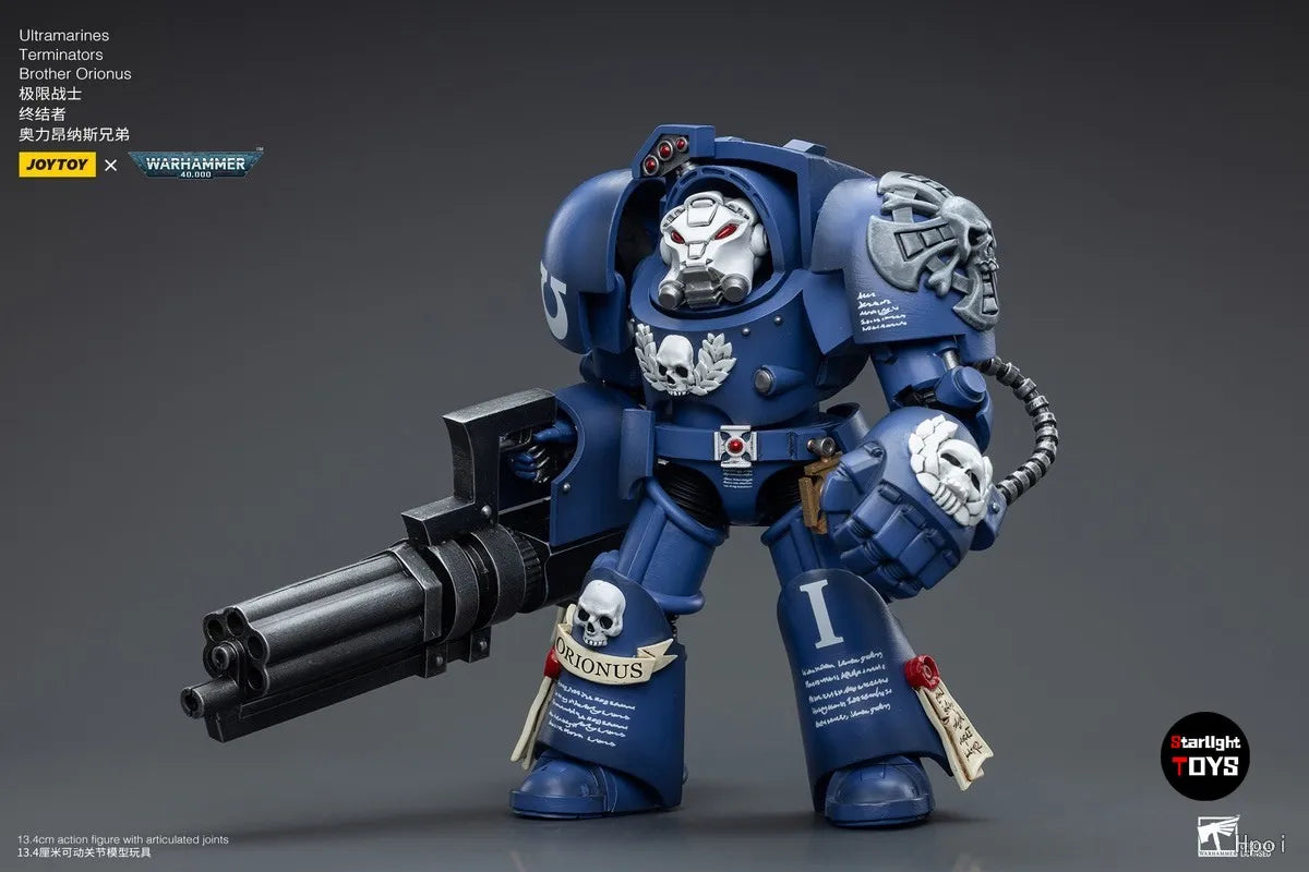 JOYTOY Warhammer 40K Ultramarines Terminators 6pcs Model Toy Gifts 1/18 Action Figure