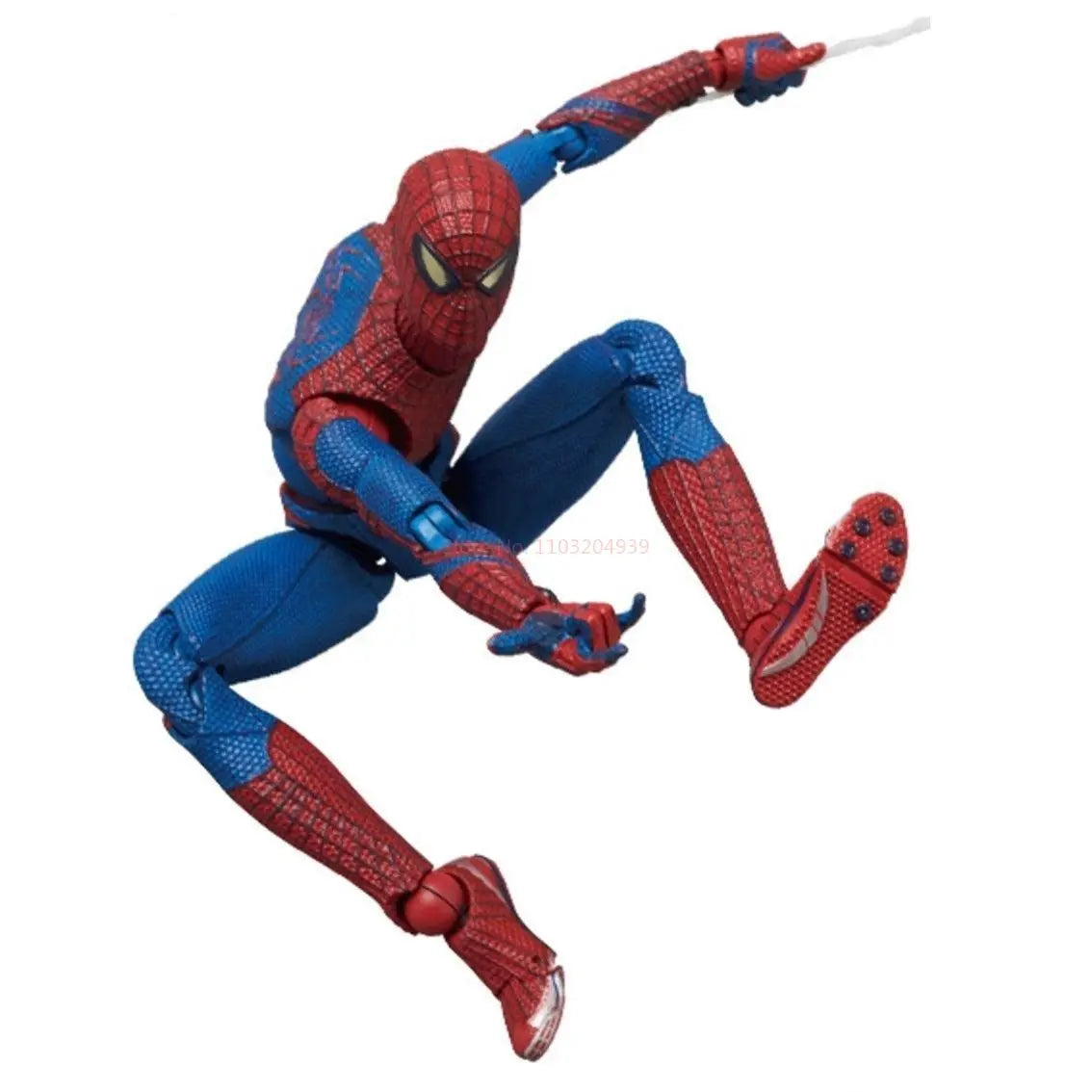 New Ct Toys Mafex 001 Spiderman Action Figure - Peter Parker the Amazing Spider-Man Anime Figurine Customized Collectible Toy