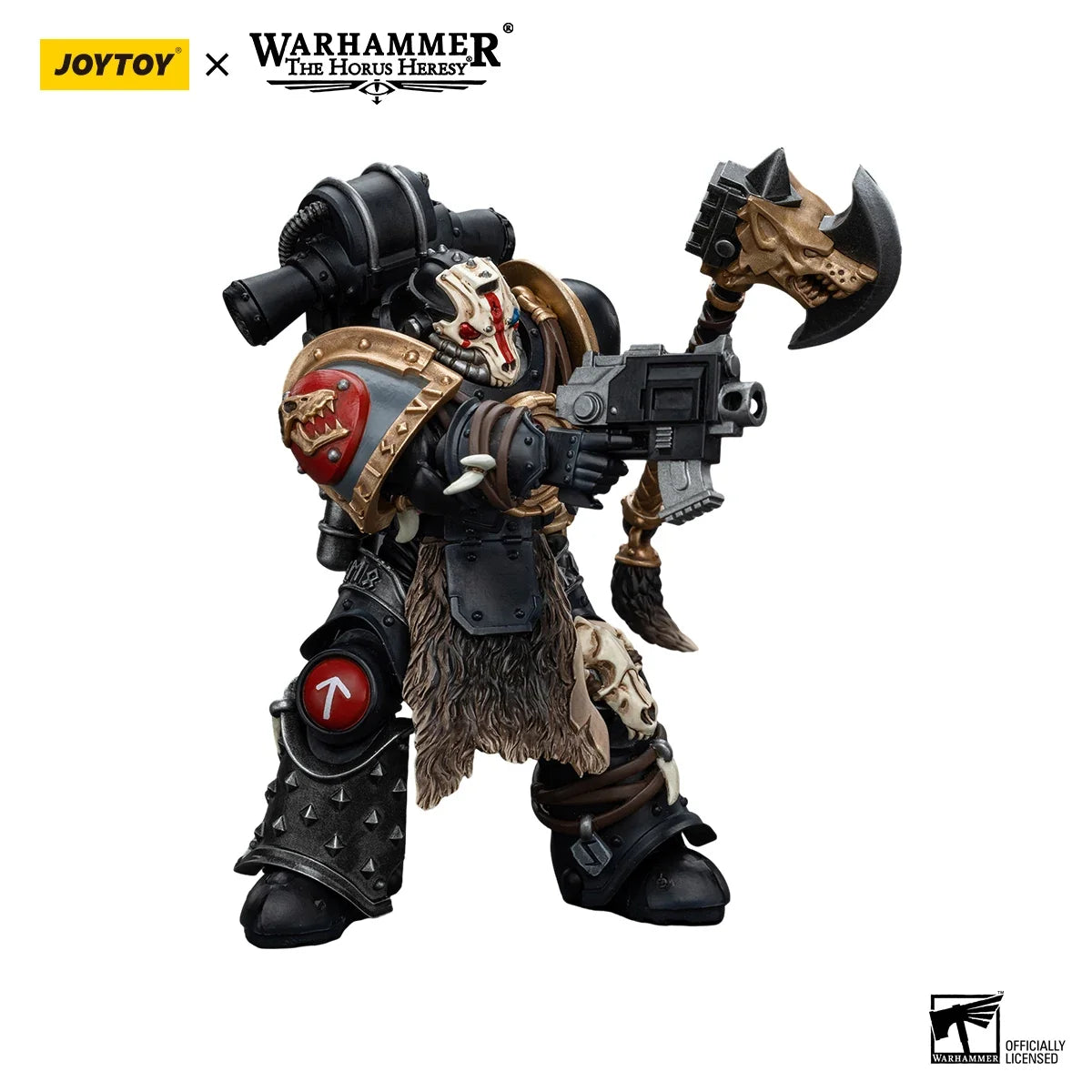 [IN STOCK]JOYTOY Warhammer 30K The Horus Heresy 1/18 Action Figure Space Wolves Leman Russ Deathsworn Pack Anime Model Toys Gift