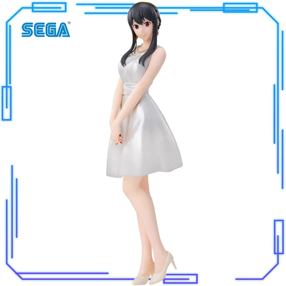 In Stock SEGA Original Genuine Premium Figure SPY×FAMILY Yor Forger Party 19cm Collections Model Anime Toy Figures Birthday Gift