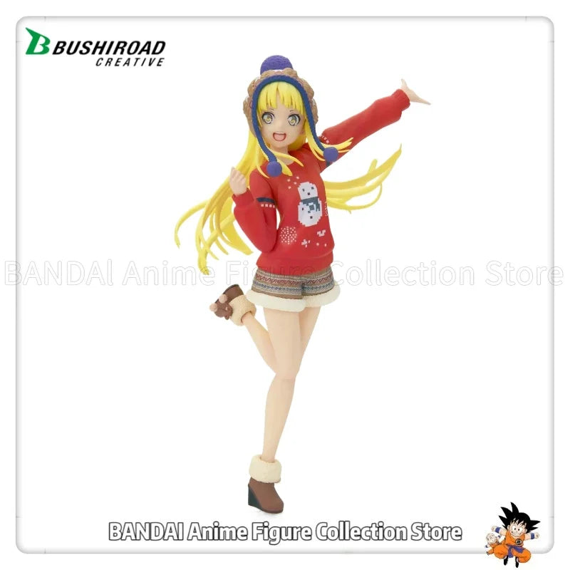 In Stock Original BanG Dream! Girls Band Party! Tsurumaki Kokoro Animation Figures Toy Collection Model Ornaments