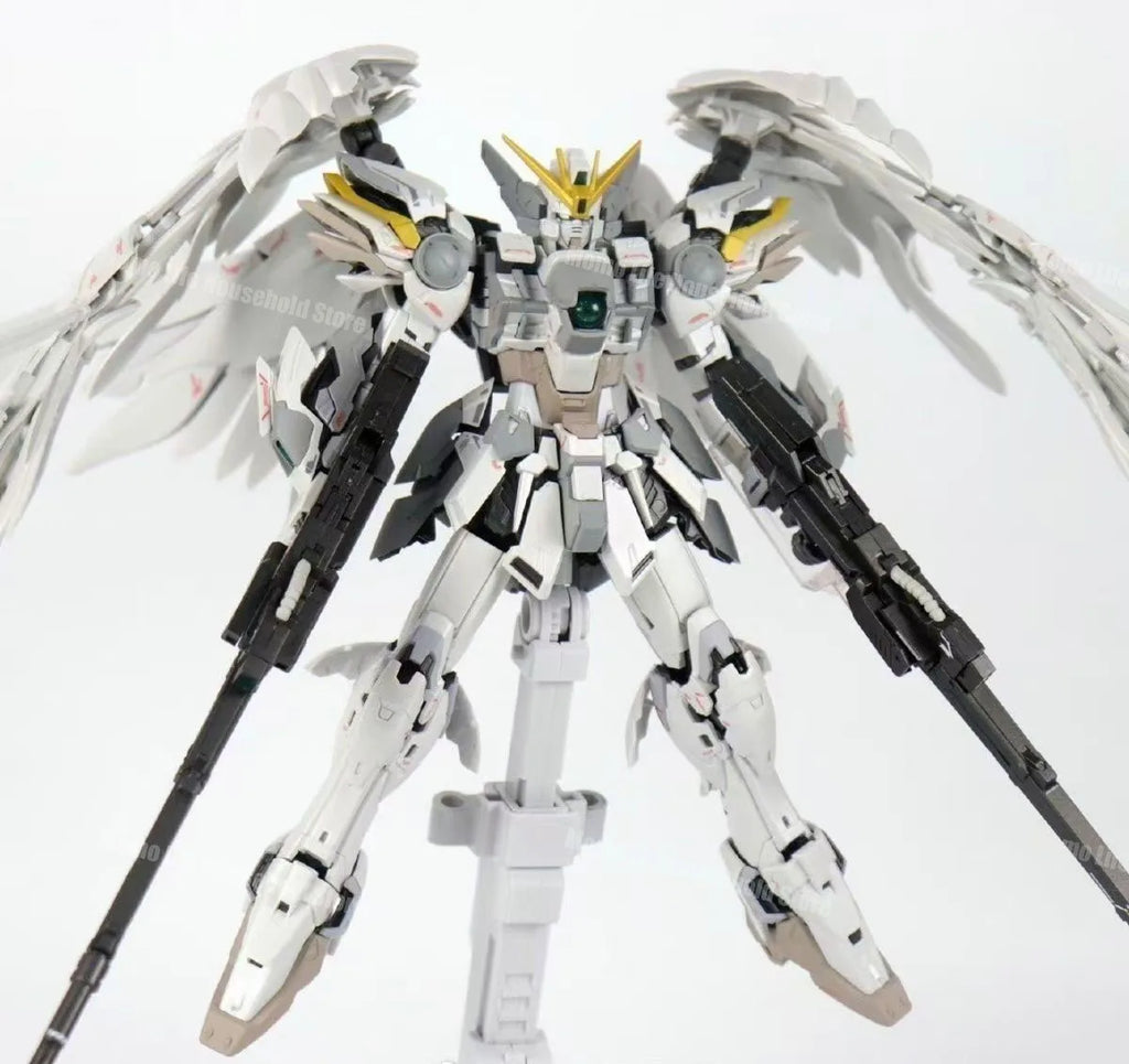 In Stock DABAN 8827 MG 1/100 Wing Snow White Xxxg-00ysw Assembly Model Kits Anime Action Figure Robot Plastic Model Gifts Toys