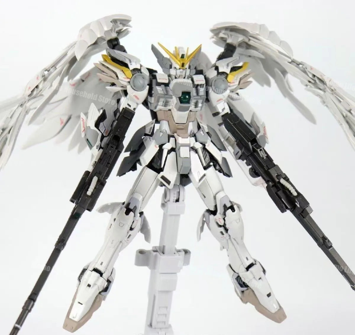 In Stock DABAN 8827 MG 1/100 Wing Snow White Xxxg-00ysw Assembly Model Kits Anime Action Figure Robot Plastic Model Gifts Toys