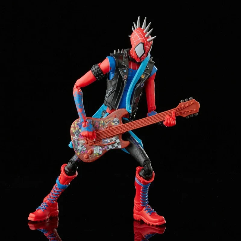 Ml Punk Spider Man Action Figure Toys 6 Inch High Quality Spiderman Statue Model Collectible Gifts For Boyfriend Children