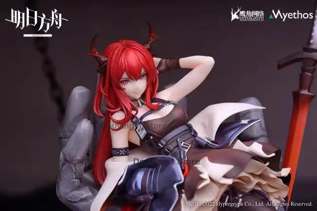 In Stock Original Myethos Arknights Surtr Lava Ver. Brand New Desktop ornaments Anime Action Figure Game figure