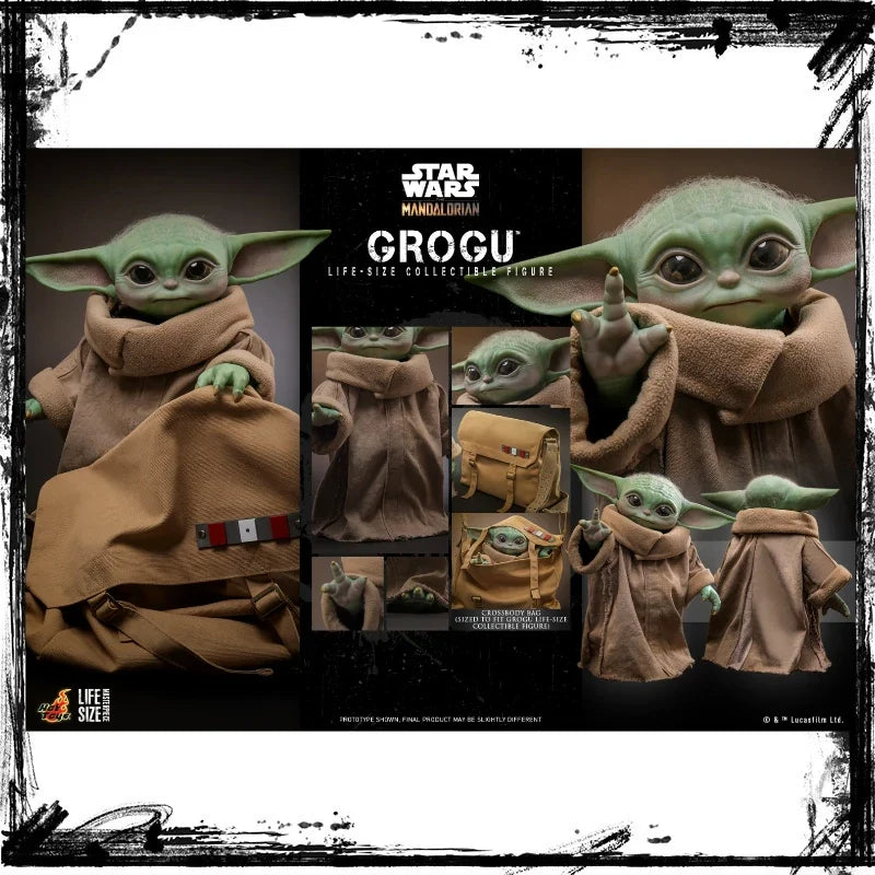 In Stock Hottoys LMS015 Star Wars Grogu 1/6 Soldier Dolls Anime Action Figure Toy Gift Model Collection Hobbies