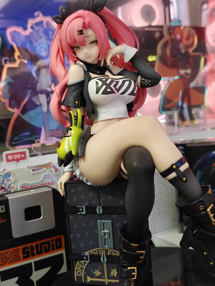 Genuine Game Zenless Zone Zero Anime Figure 1/7 Nicole Demara Figures Camp Series Rabbit House Nicole Model Statue Toy Xmas Gift