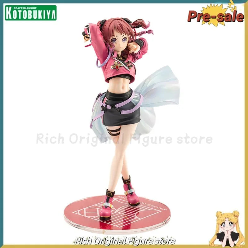 【Pre-sale】Original KOTOBUKIYA Gakuen IDOLM@STER Saki Hanami -Fighting My Way-1/7 Anime Figure Model Toys Ornaments