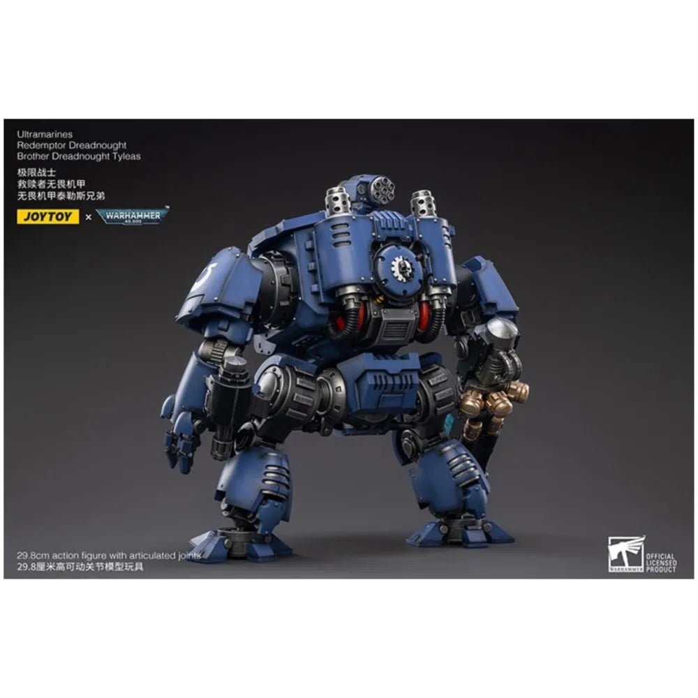 JOYTOY Warhammer 40K UItramarines Redemptor Dreadnought Brother Dreadnought Tyleas Action Figure Doll Decoration Gift Collection