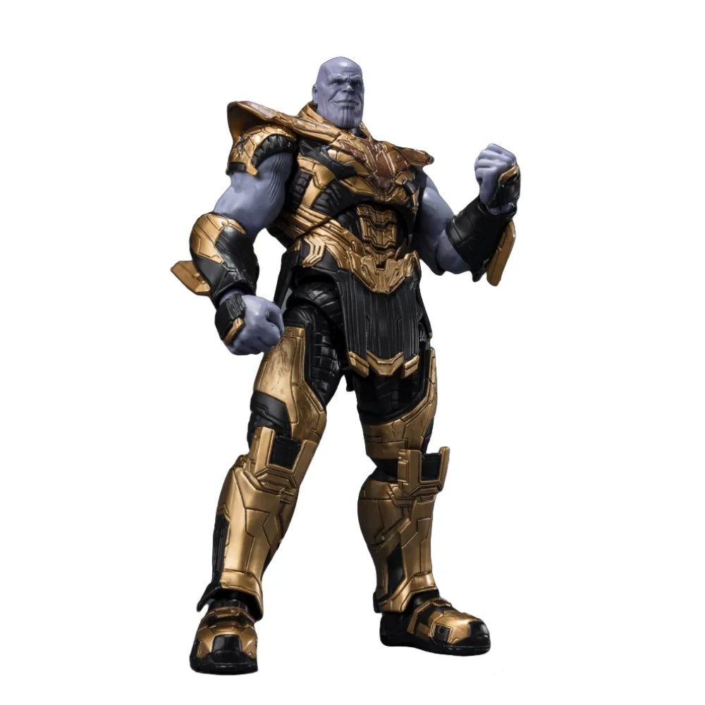 In Stock BANDAI S.H.Figuarts Original Marvel Thanos The Infinity Saga Five Years Later 2023 Edition Anime Action Figure Toy Gift