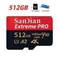 Original Micro TF/SD Card 256GB 512GB Memory Cards 1TB High Speed SD Flash Card V30 Memory Card For Phone/Laptop/Desktop
