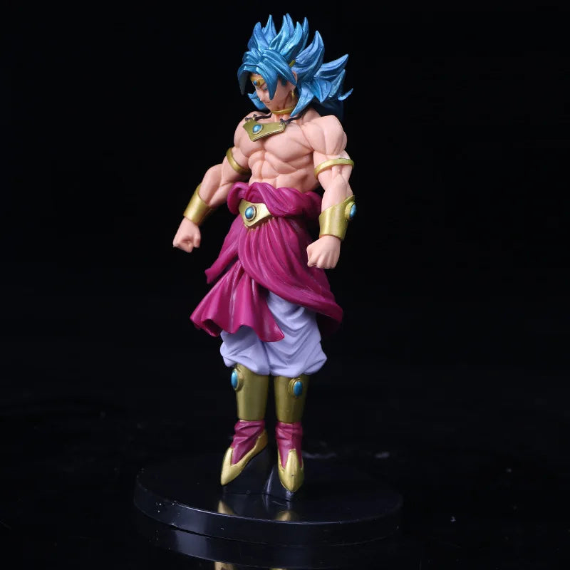 22CM Anime Dragon Ball Z Figure Broli Broly Super Saiyan PVC Action Figurine Model Collection Figma Toy For Children's Gift