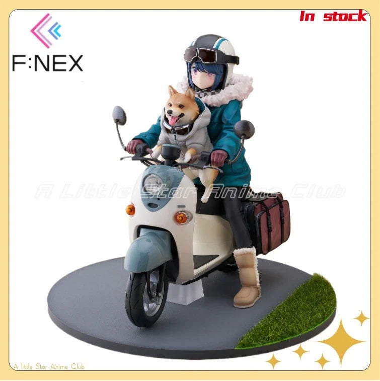 In Stock Original F:NEX LAID-BACK CAMP Rin Shima 1/7 Anime Figure Model Collection Gift Toys