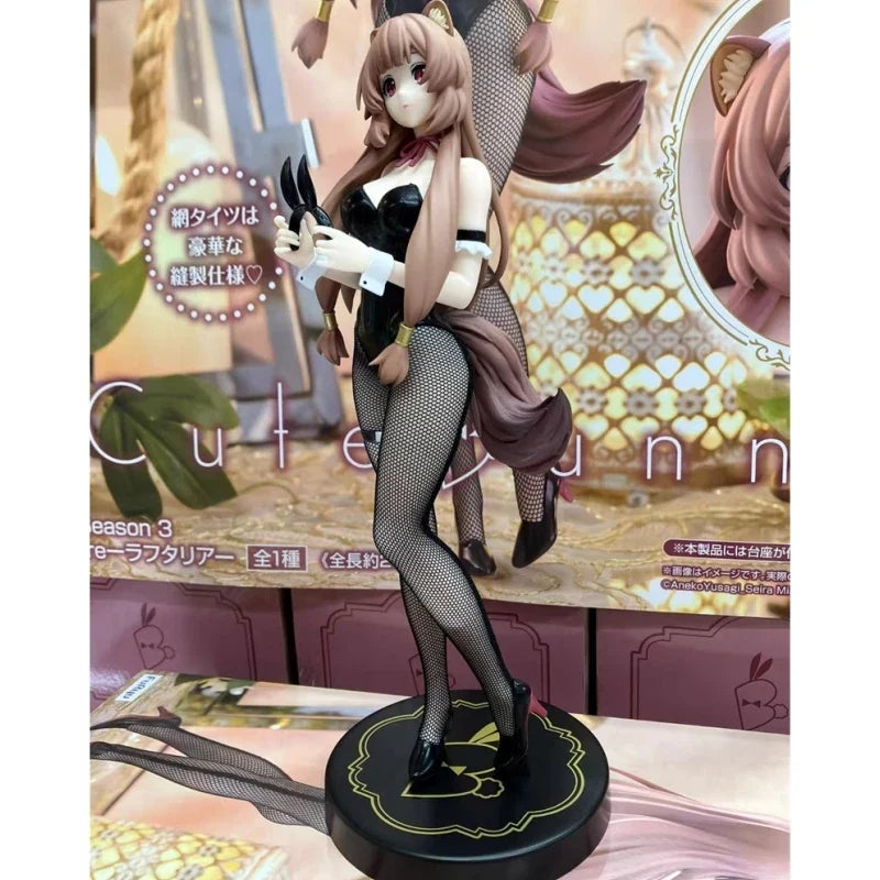 Original Bicute Bunnies The Rising Of The Shield Hero Raphtaria Pvc Anime Figures Action Figure Model Toys Customized Gift