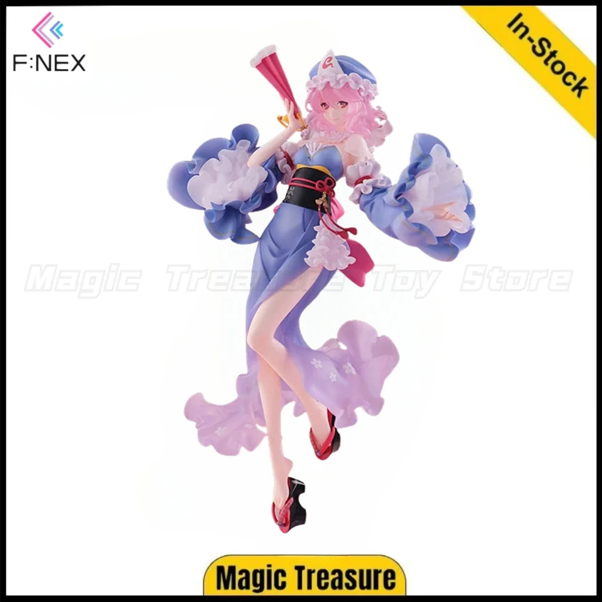【In stock】Original F:NEX Project Saigyouji Yuyuko 1/6 Scale Figure Toys Model Ornaments