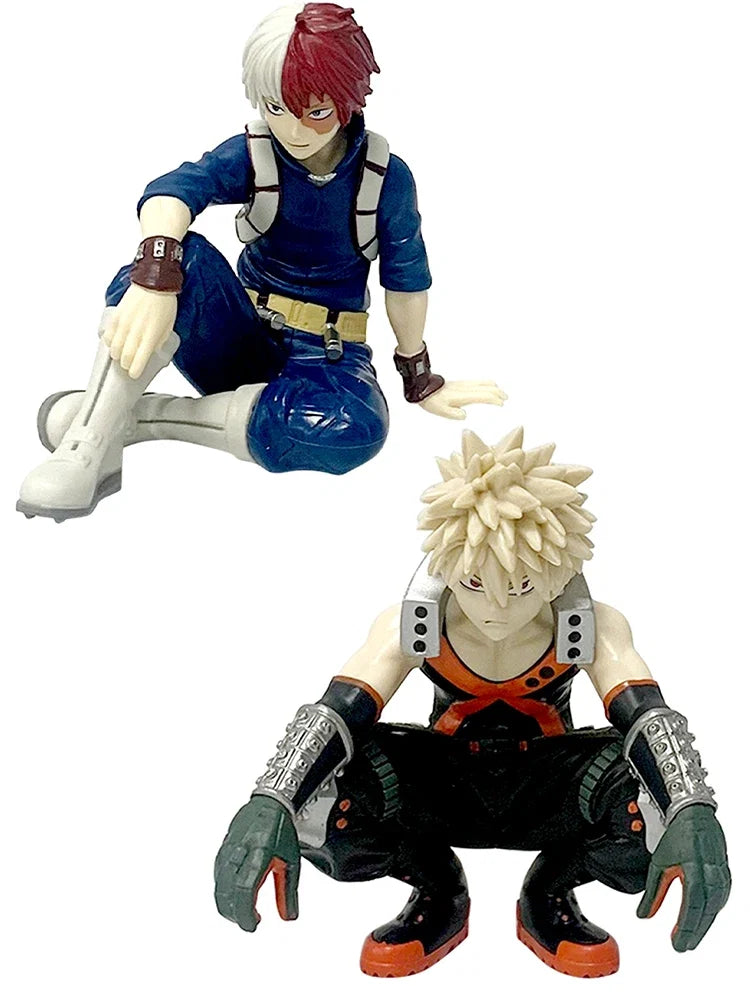 My Hero Academia Anime Figures PVC Model Bakugou Katsuki & Todoroki Shoto that as ornamental and collectible or as Toy Gifts