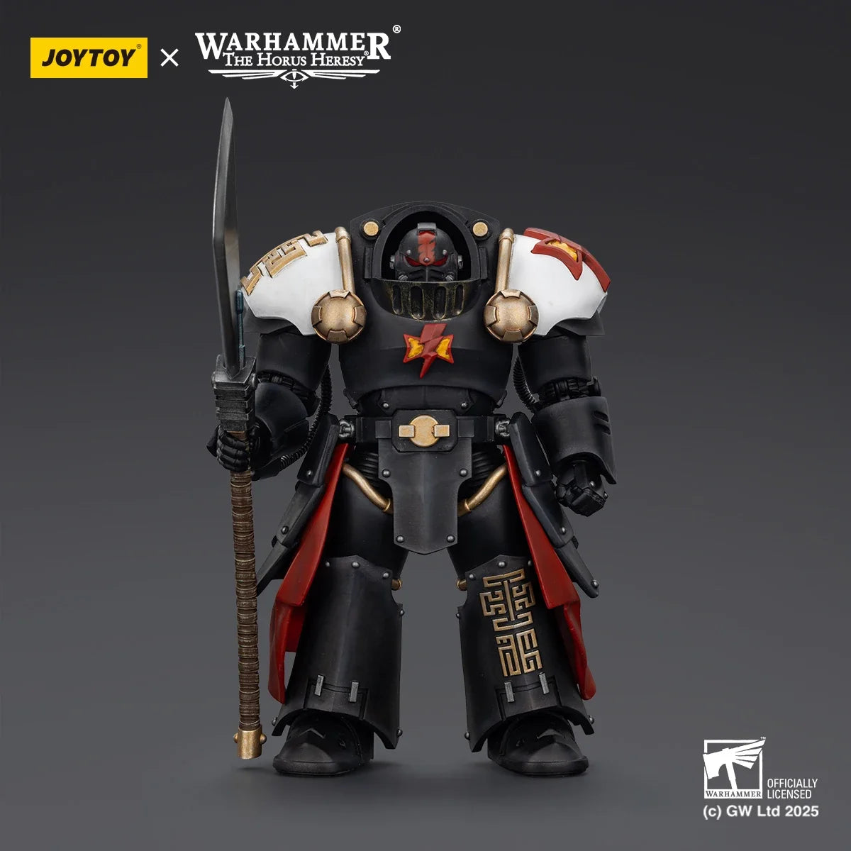 JOYTOY Warhammer 40K "The Horus Heresy" 1/18 Action Figure White Scars Legion Praetor Ebon Keshig Terminator  3PCS Model Toys