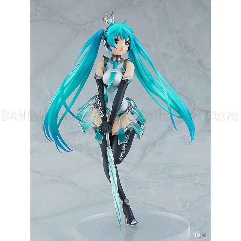 In Stock Original GSC VOCALOID Hatsune Miku GT Project Racing Miku 2013 Rd.4 SUGO Support Version Model Toys Collection