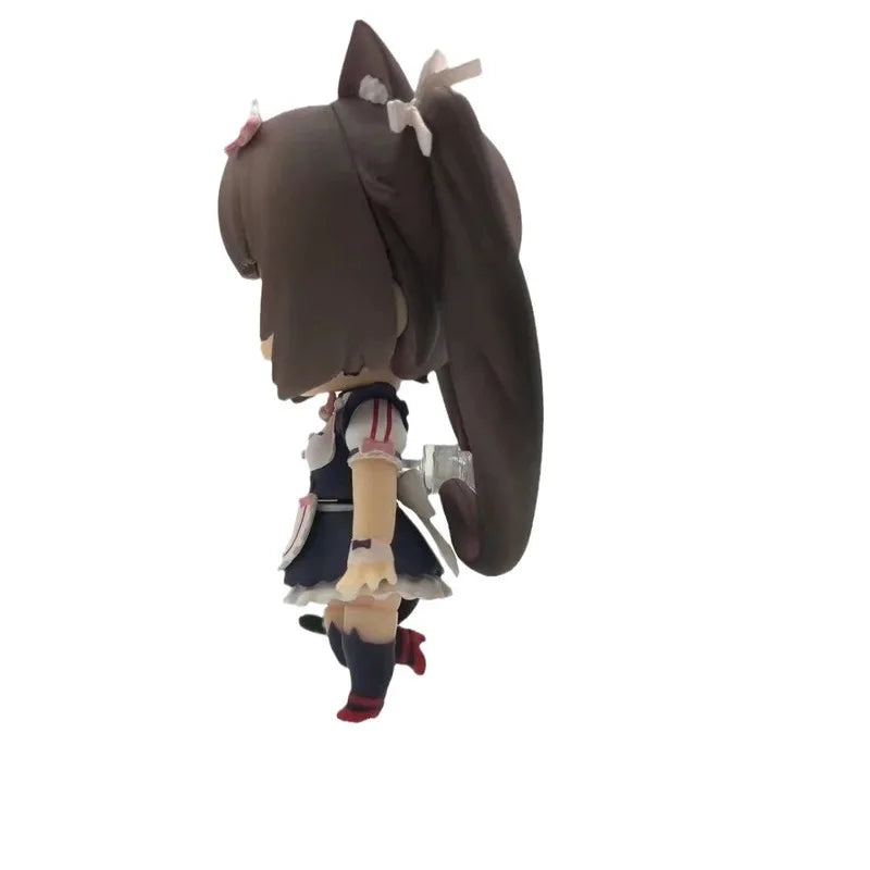 Chibi Figure Nekopara Vanilla Chocola - Exchangeable Face Desktop Decor Anime Collectible Gift for Boys
