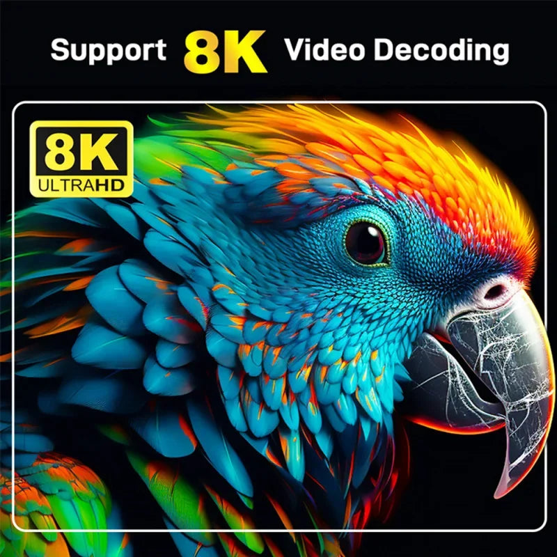 TV98 ATV Plus TV Box Android 14 8GB 128GB HD 4K 8K Allwinner Quad Core WiFi 4G 5G BT5.0 Streaming Smart Media Player iptv