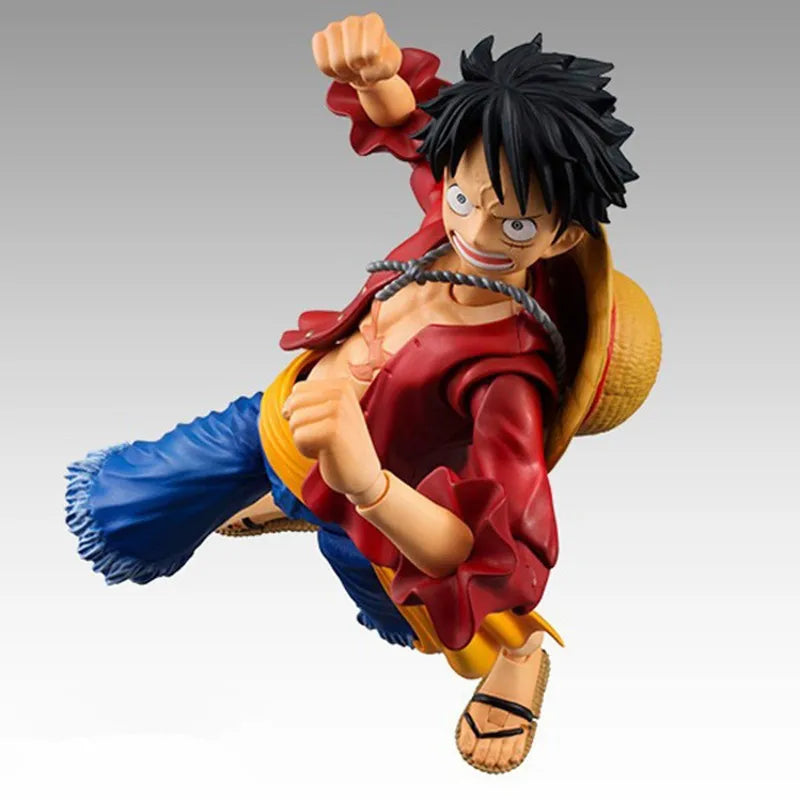 New Anime One Piece Monkey D. Luffy Zoro Portgas D Ace Ko Articulated Action Figure Joints Moveable Collectible Model Toys Gift