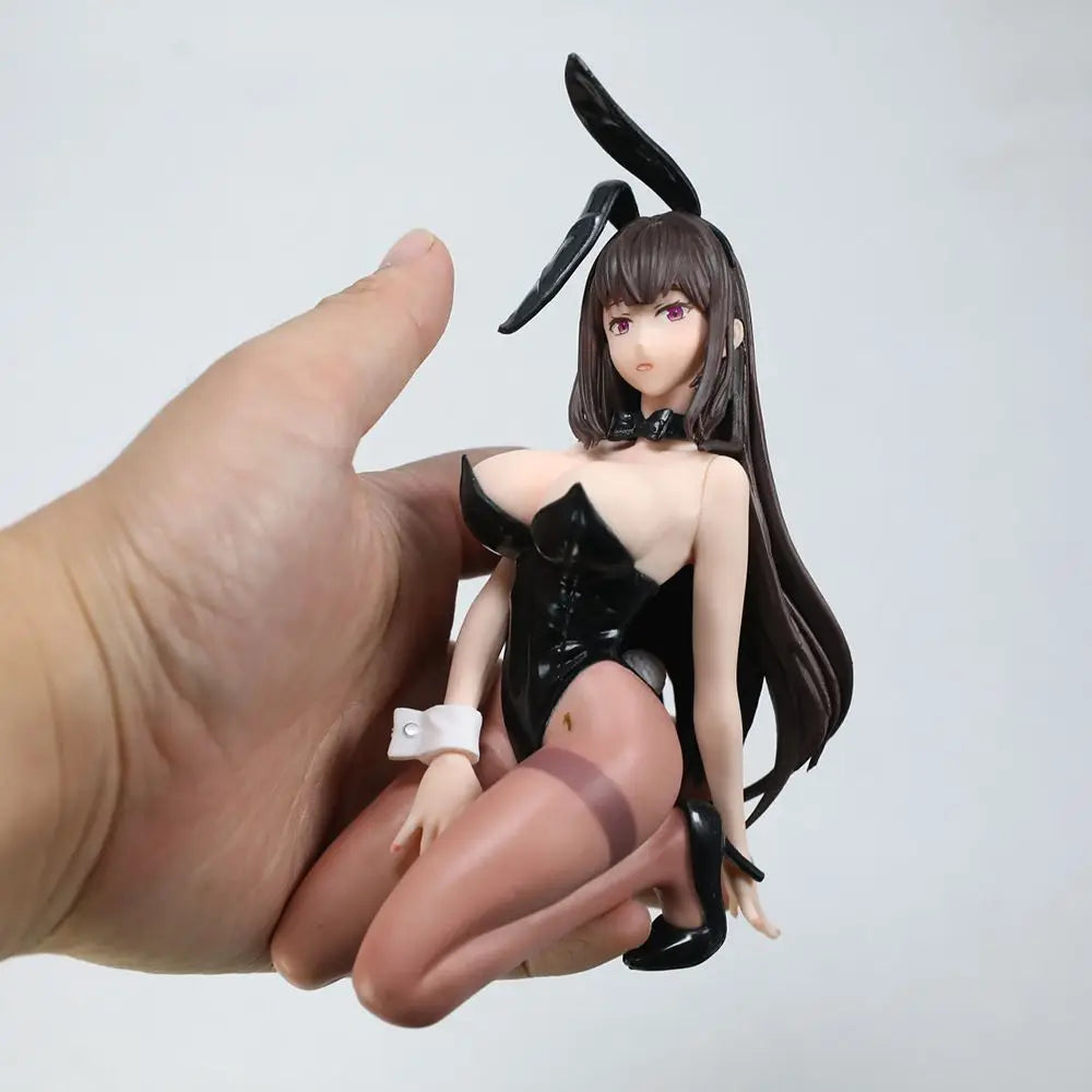 Hot Animation Anime Beautiful Girl Rabbit Girl Fei Na Hand Made Model Toy Desktop Case Ornament Toy Boy Gift