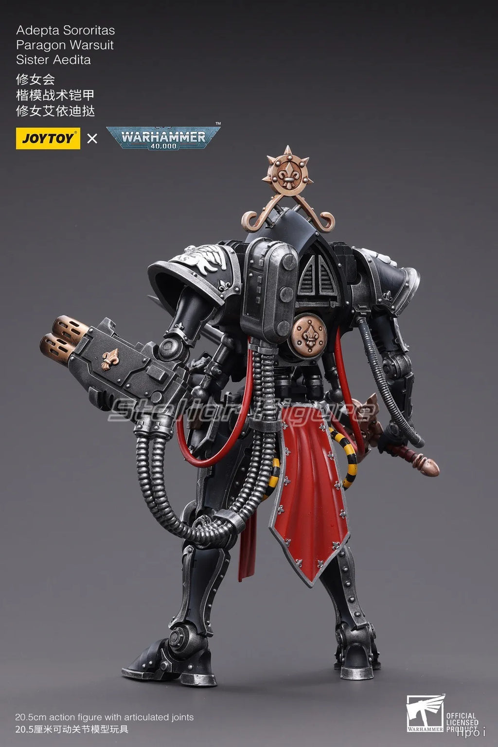【SF】JOYTOY 1/18 Action Figure Adepta Sororitas Paragon Warsuit Sister Aedita Model Toys Gifts Collection Ornaments