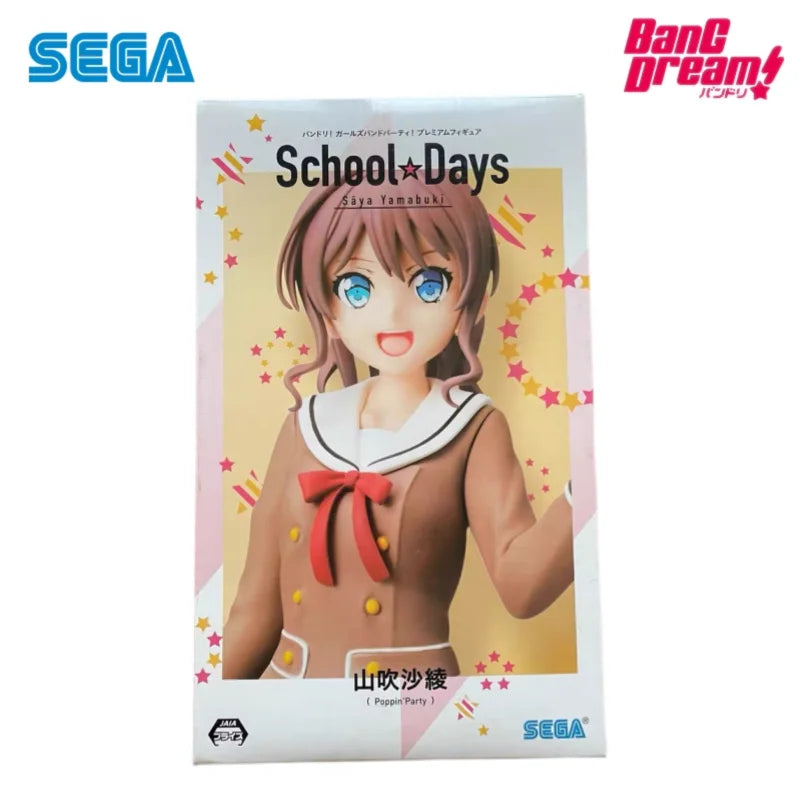 In Stock Sega Original Bang Dream! Nakayama Sayo Action Figure Model Doll Brand New Boxed Anime Characters Toys Garage Model