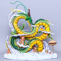 50cm Anime Dragon Ball Z Shenron Figure with Goku Figurine PVC Action Figures Shenlong DBZ Collection Desktop Display Gift Toy
