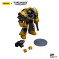 【SF】 JOYTOYS Warhammer 40K 1/18 Action Figure  Imperial Fists Legion Cataphractii Terminator Squad  Prime Model Toy Gift