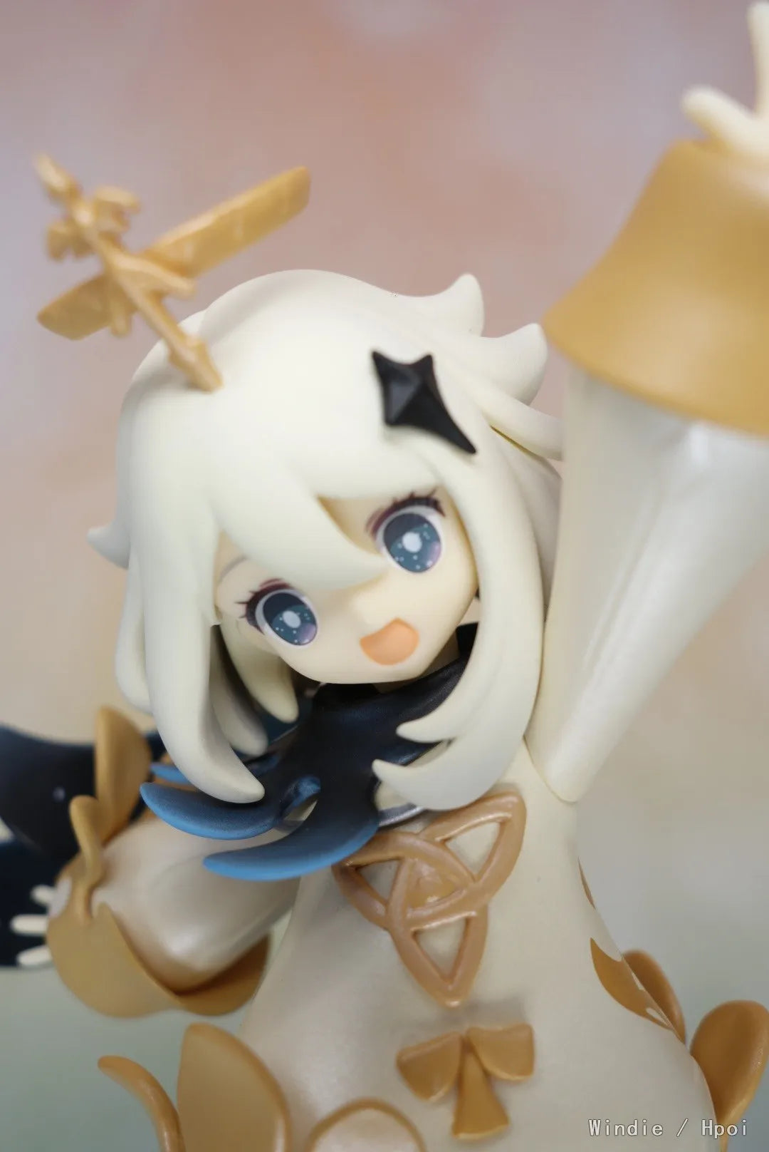 14CM Anime Game Genshin Impact Paimon Impact Klee Anime Figure Action Figurine PVC Action Figure Kids Toy Collector Model Gift