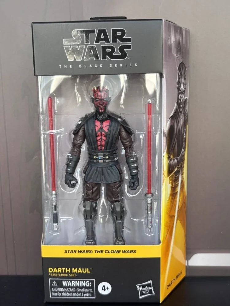 Star Wars Black Series Darth Maul Action Figure - the Clone Wars Model Toy Collectible for Children And Hobby Gifts