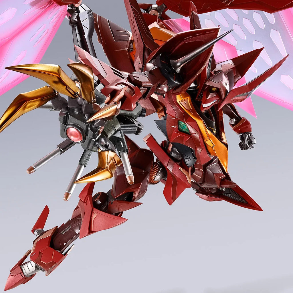 Authentic Bandai METAL BUILD Code Geass Gundam Guren Type-08 Elements "Seiten" Collectible Model Kit