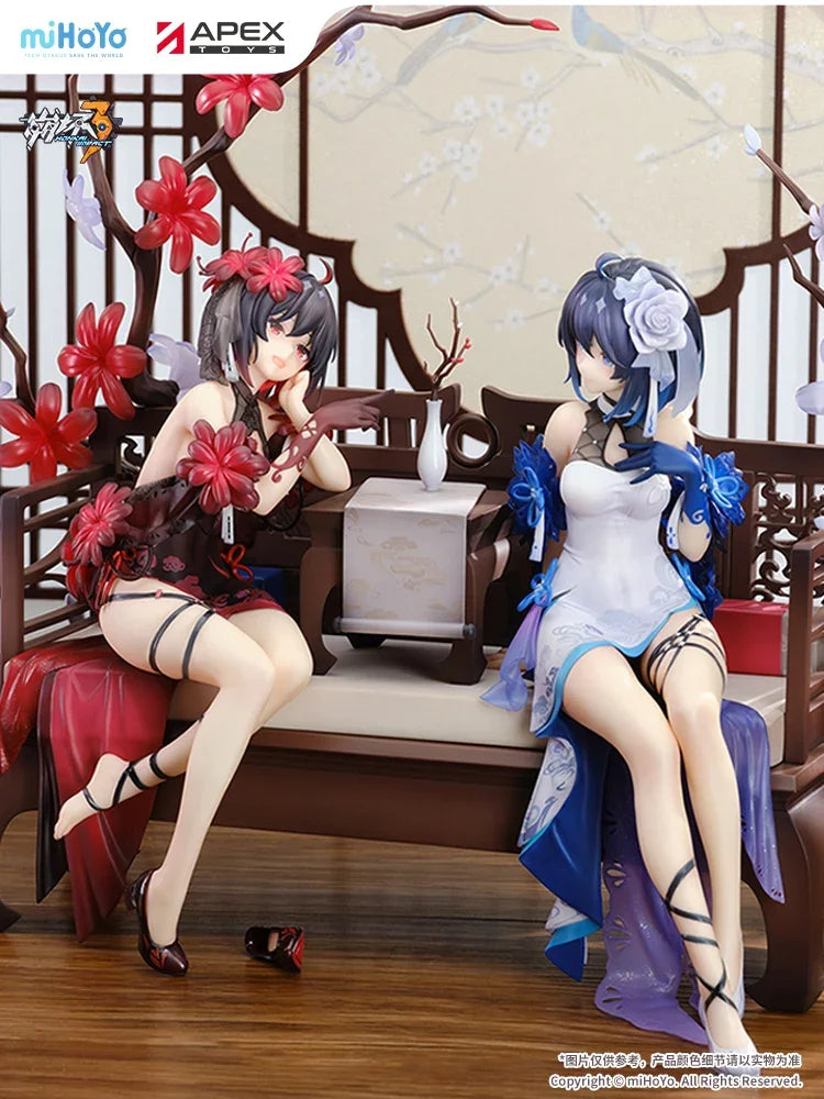 Original Honkai Impact 3 APEX INNOVATION miHoYo Seele Vollerei Fu Hua Game Genuine Anime Figure Collectible Model Statuette Toys