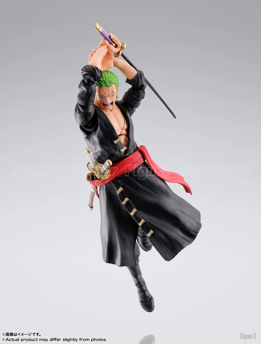 【In Stock】BANDAI SPIRITS S.H.Figuarts ONE PIECE Roronoa Zoro The Raid on Onigashima Action Figure Toys Model Collection
