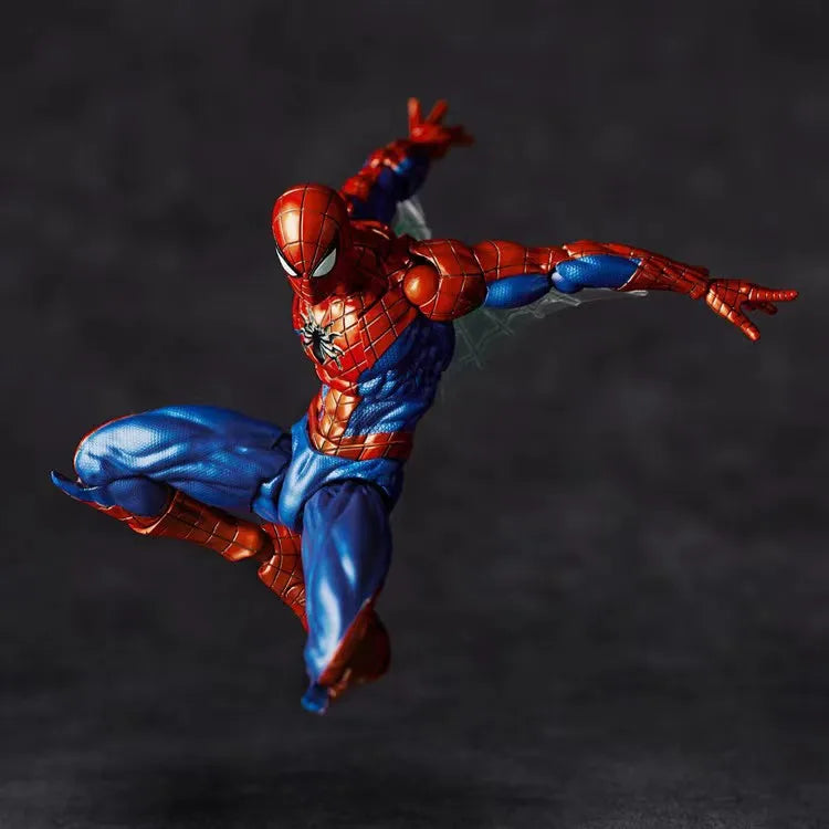 Marvels Super Hero Boxed Amazing Spiderman Articulate BJD Spider Man Figure Model Toys