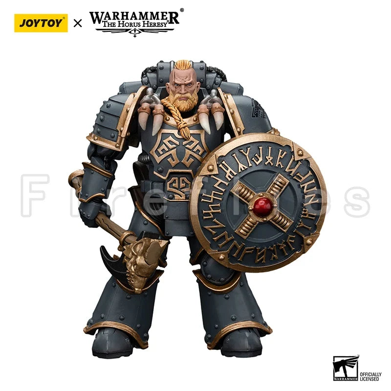 1/18 JOYTOY Action Figure The Horus Heresy Space Wolves Grey Slayer Pack Anime Model Toy
