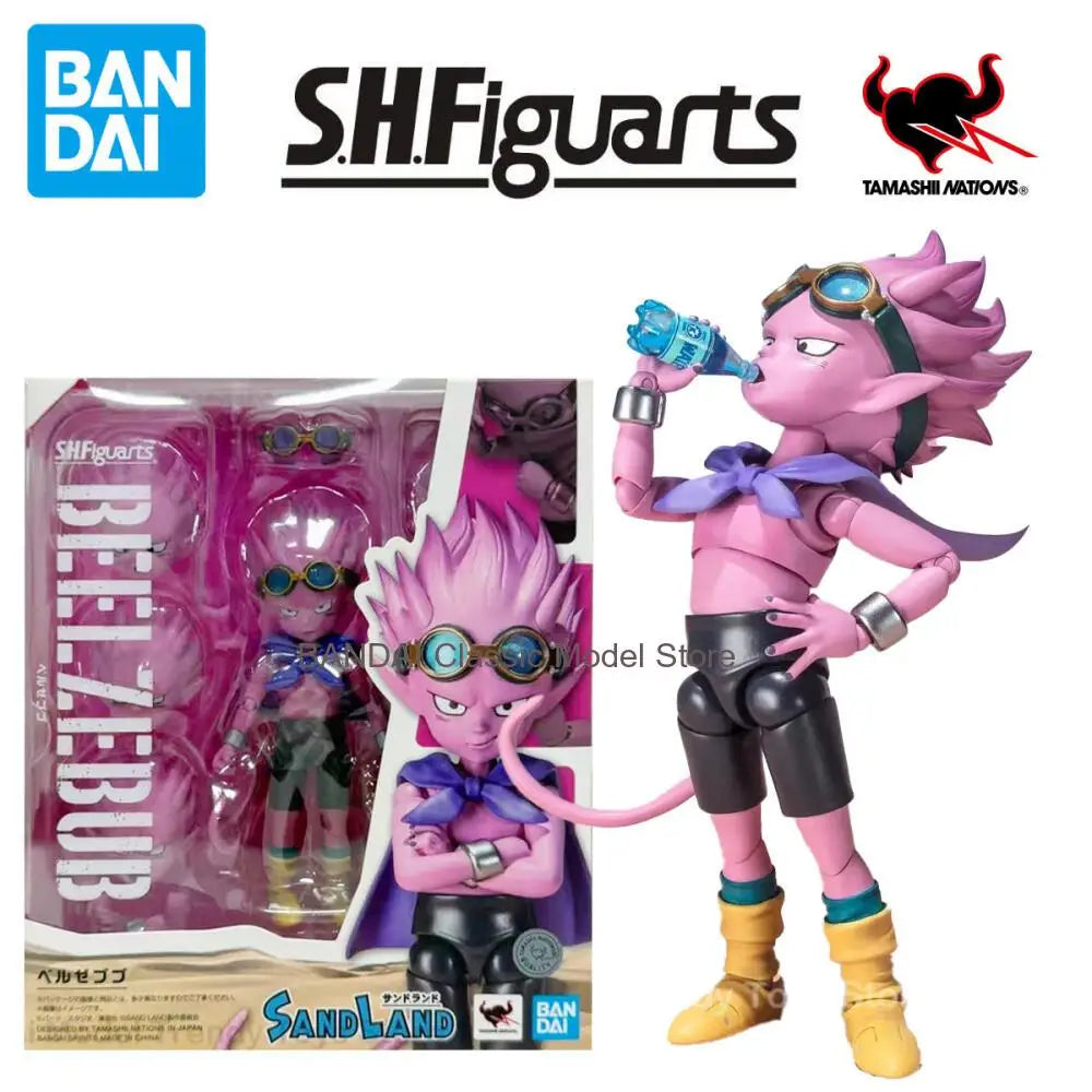 In Stock BANDAI S.H.Figuarts SANDLAND BEELZEBUB Anime Action Figure Model Kit Original Toys Ornaments Gifts Collecting Hobbies