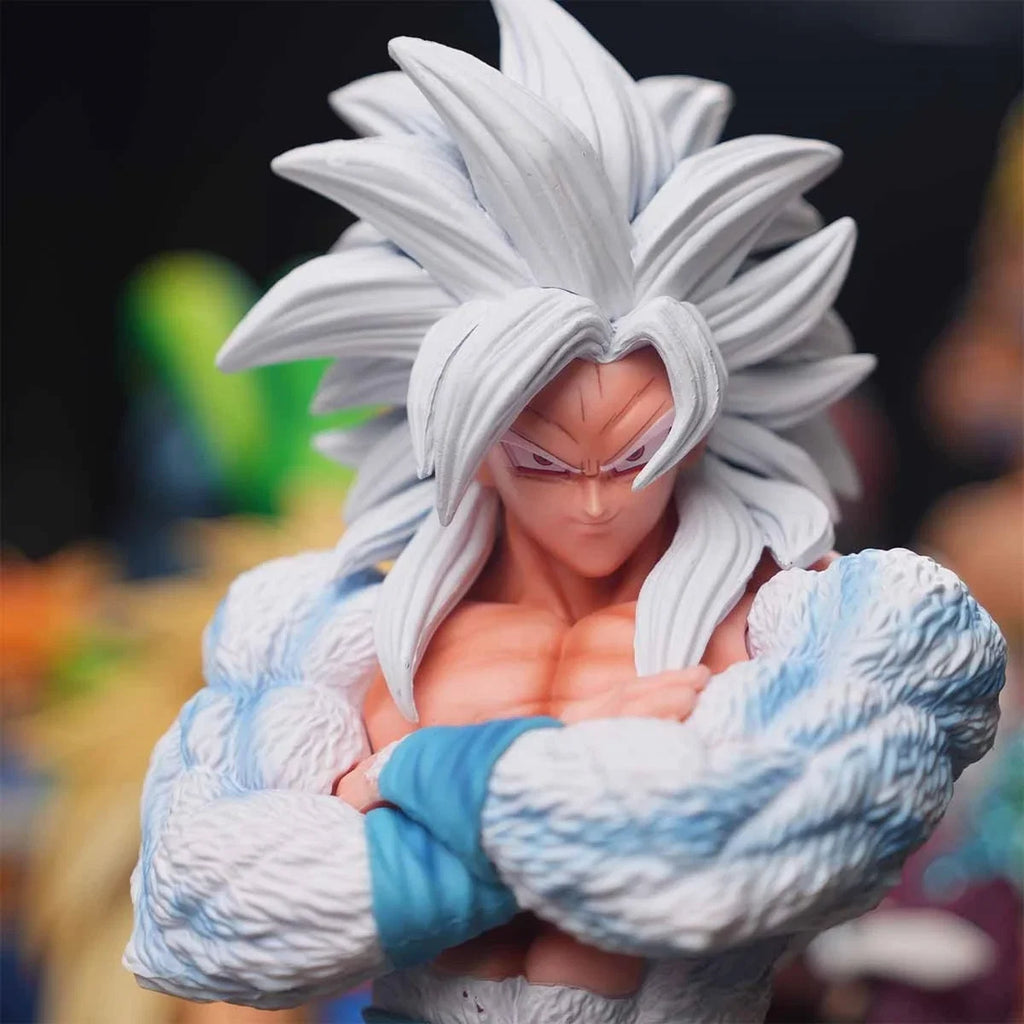 32cm/12.6in Anime Dragon Ball Z Goku Figure PB Goku Action Figure Collectible Statue Model Toy Gift