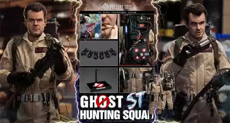 Present Toys 1/6th Scale Ghostbusters -St Agent Sp Pt-Sp77/Pt-Sp78 Model Gk Anime Peripheral Figure Good Children Gifts Toys