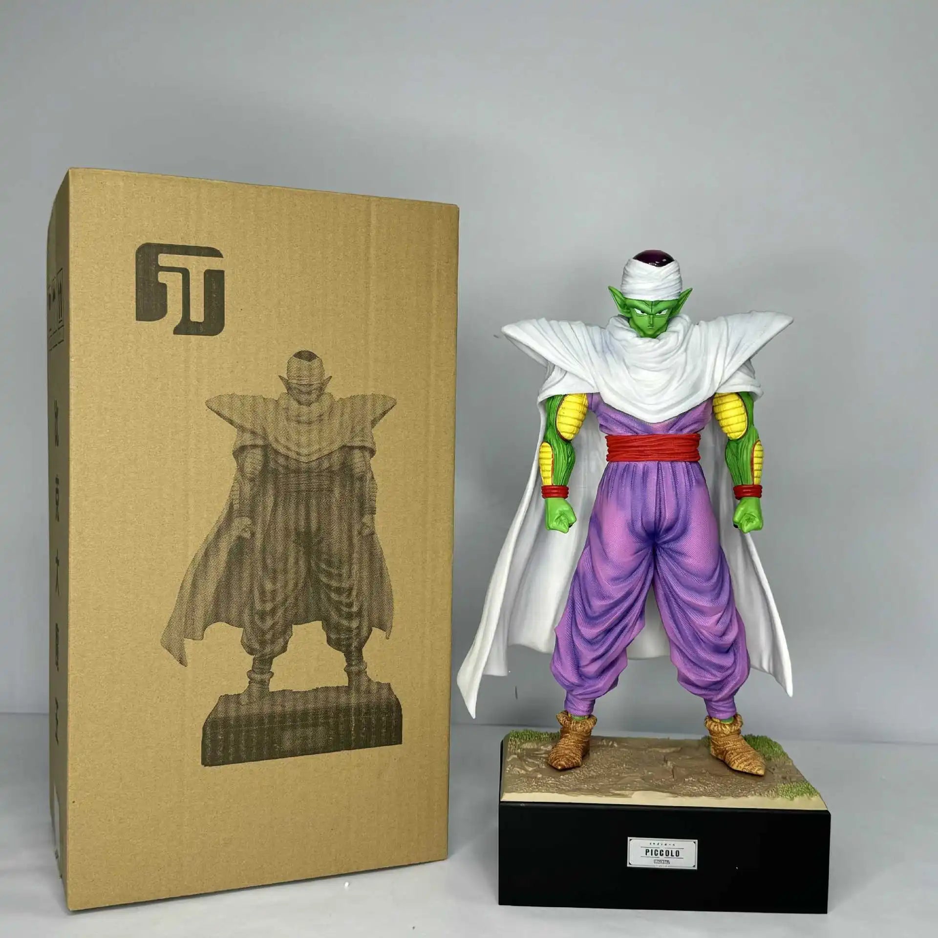 37cm Dragon Ball GK Unlimited Z Warrior Piccolo Goku Super Saiyan Figure Model Ornament Anime Peripheral  Toy Gift