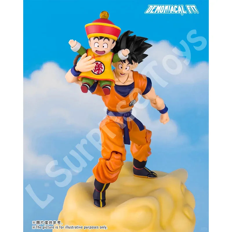 Demoniacal Fit Dragon Ball Super Saiyan Son Goku Son Gohan Father And Son The Unbreakable Bond Anime Action Figure Toys Gifts