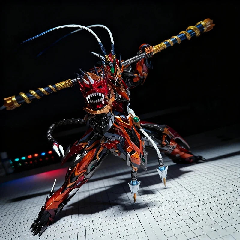 Motor Nuclear New MNQ-XH08X 74035 Sun Wukong Finished Model Mecha Action Figures Trendy Toys Collect Ornaments Boy Surprise Gift